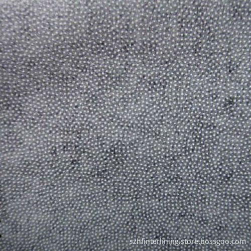 Microdot Bonded Fabric Interlinings, Come in White/Black/Gray, Made of PolyesterNew